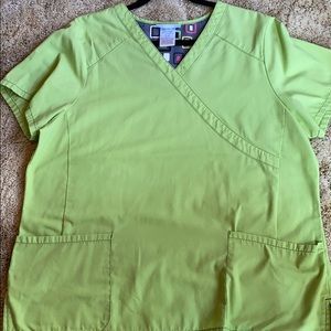 Green Scrub Top